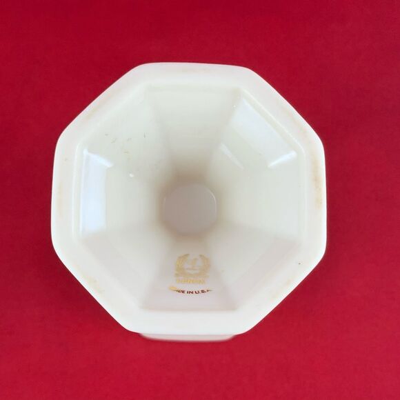 LENOX Vintage "Diana" Multisided Pedestal Base Vase with 24k Gold Trim - Picture 2 of 5